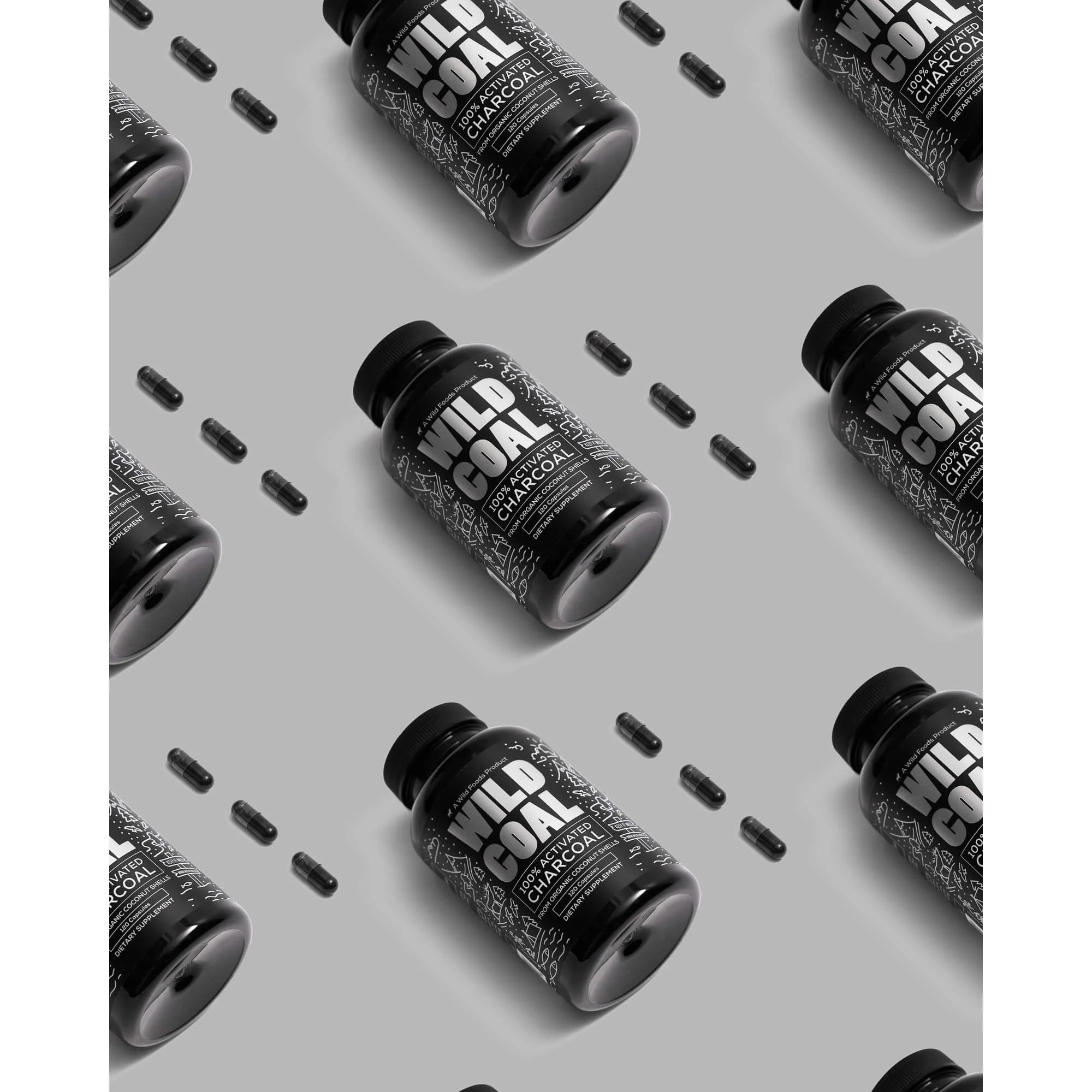 Wholesale of 10 - Activated Charcoal Capsules, 120ct - Image 4