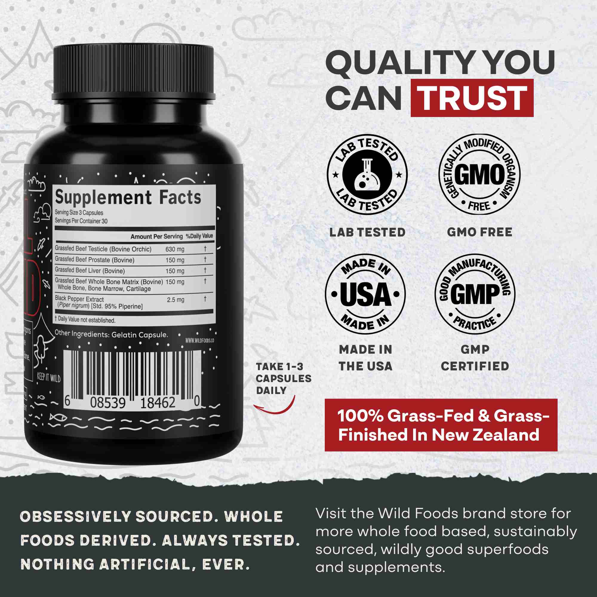 Bull Blend, 30 servings – Natural Male Energy & Vitality Support (50% off) - Image 4