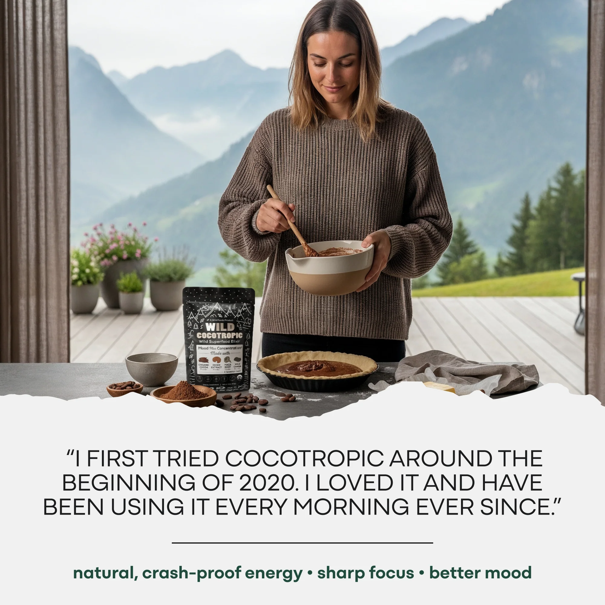 CocoTropic, 32 servings – Organic Mushroom Mix for Energy & Focus - Image 9