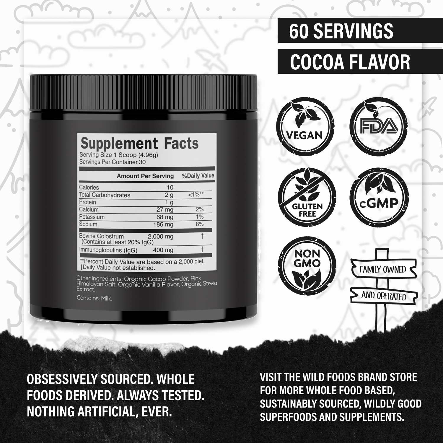 Wholesale of 10 - Wild Colostrum Powder, Grass-fed - Image 6