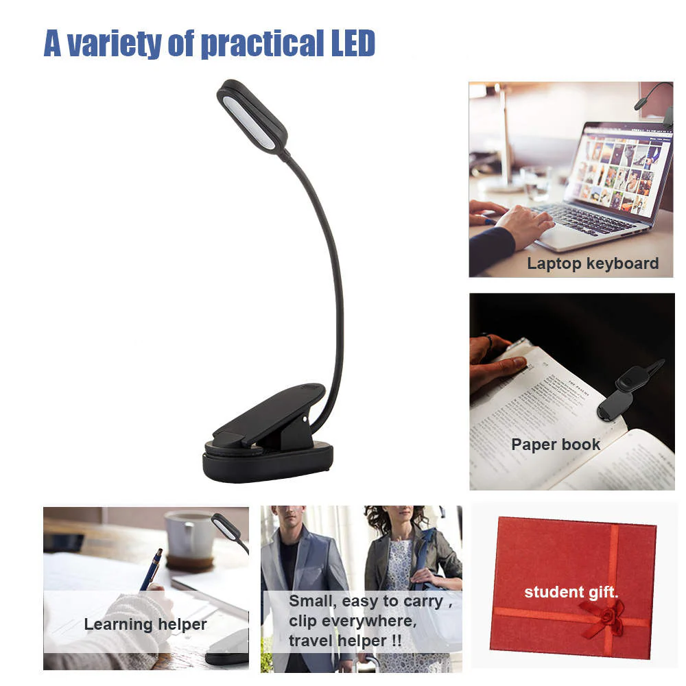 NEW Orange Glow Reading light - Image 6