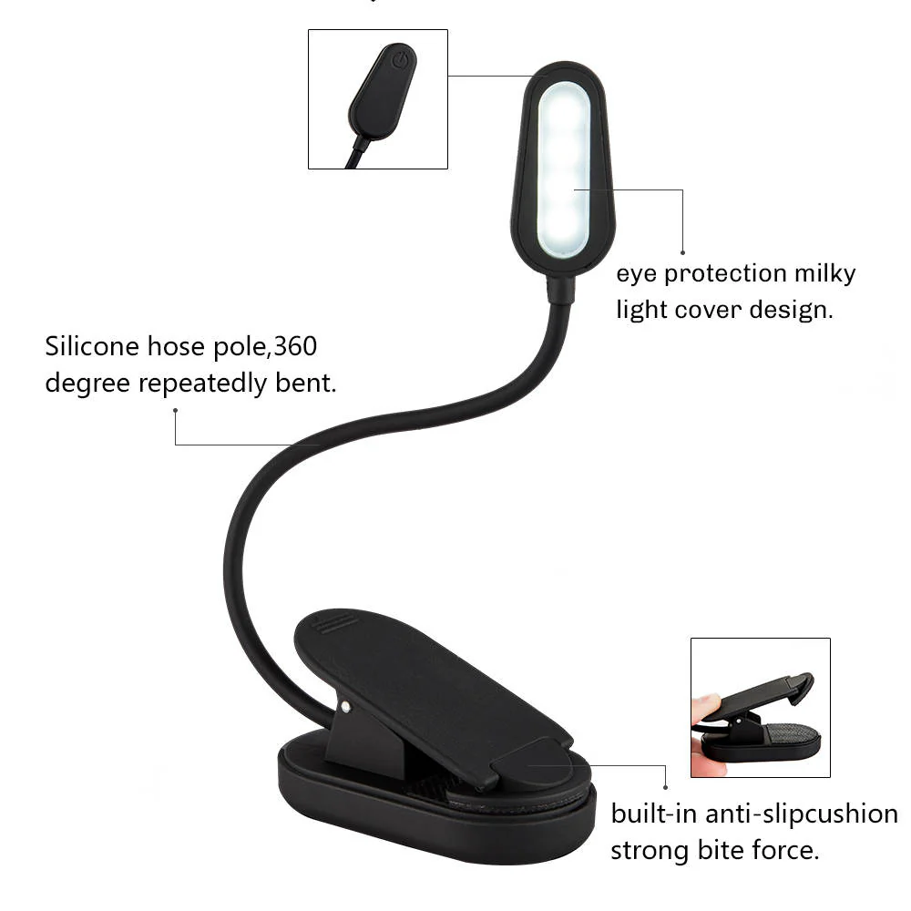 NEW Orange Glow Reading light - Image 7