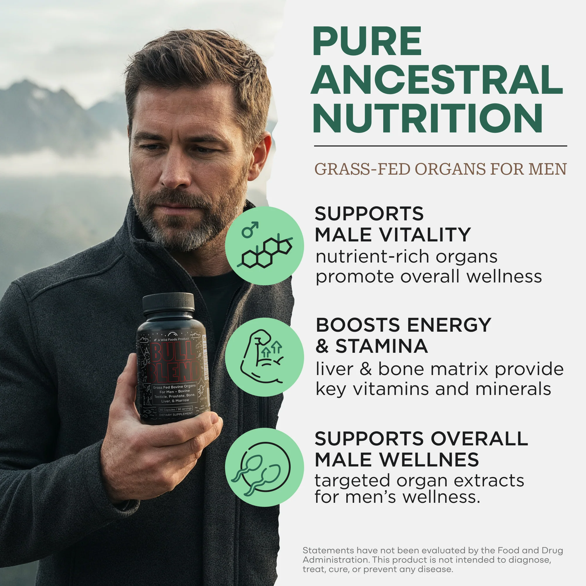 Wholesale of 10 - The Bull Blend - Beef Organs for Hormone Support - Image 4