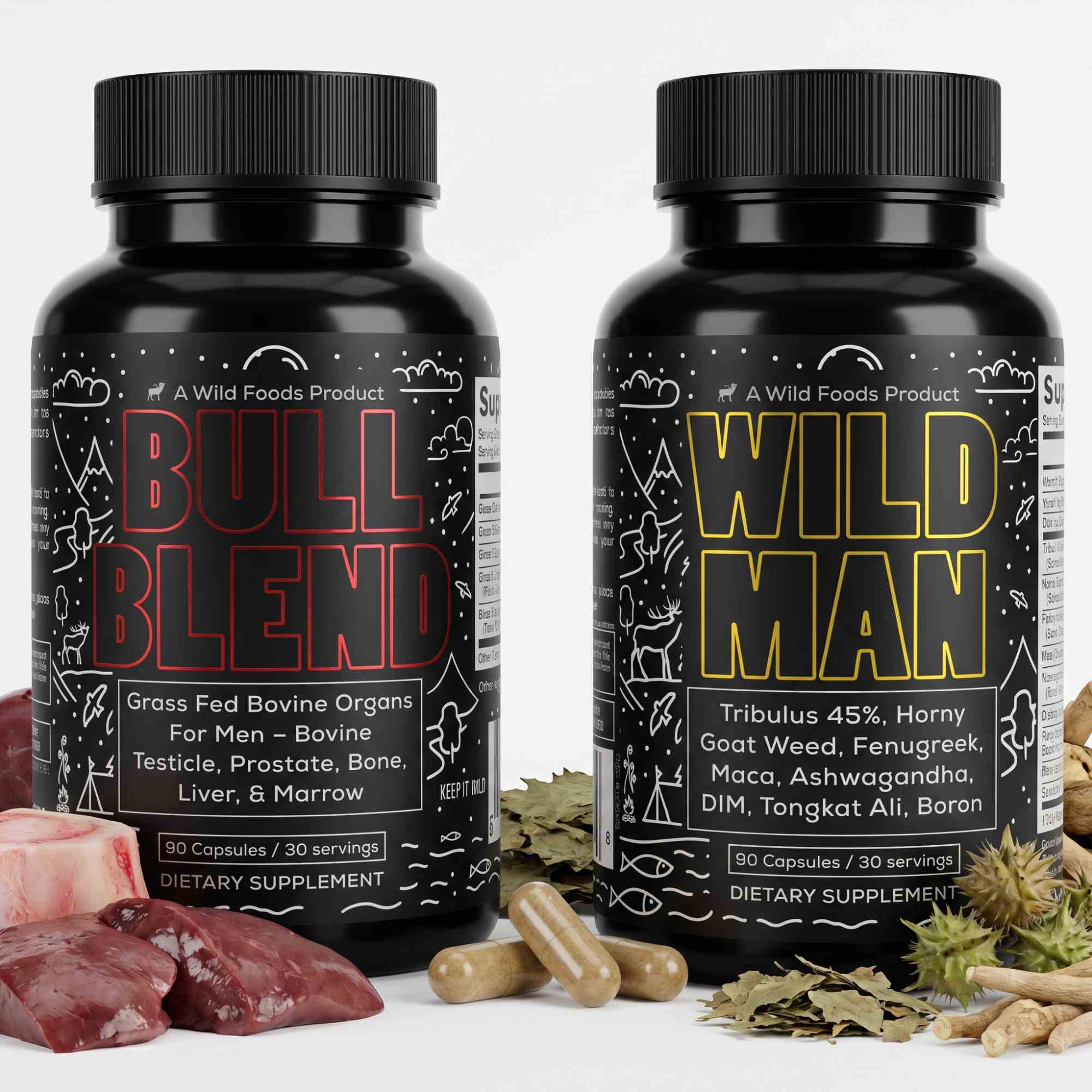 Wild Man Bundles: Natural Strength & Performance Bundle - Image 3