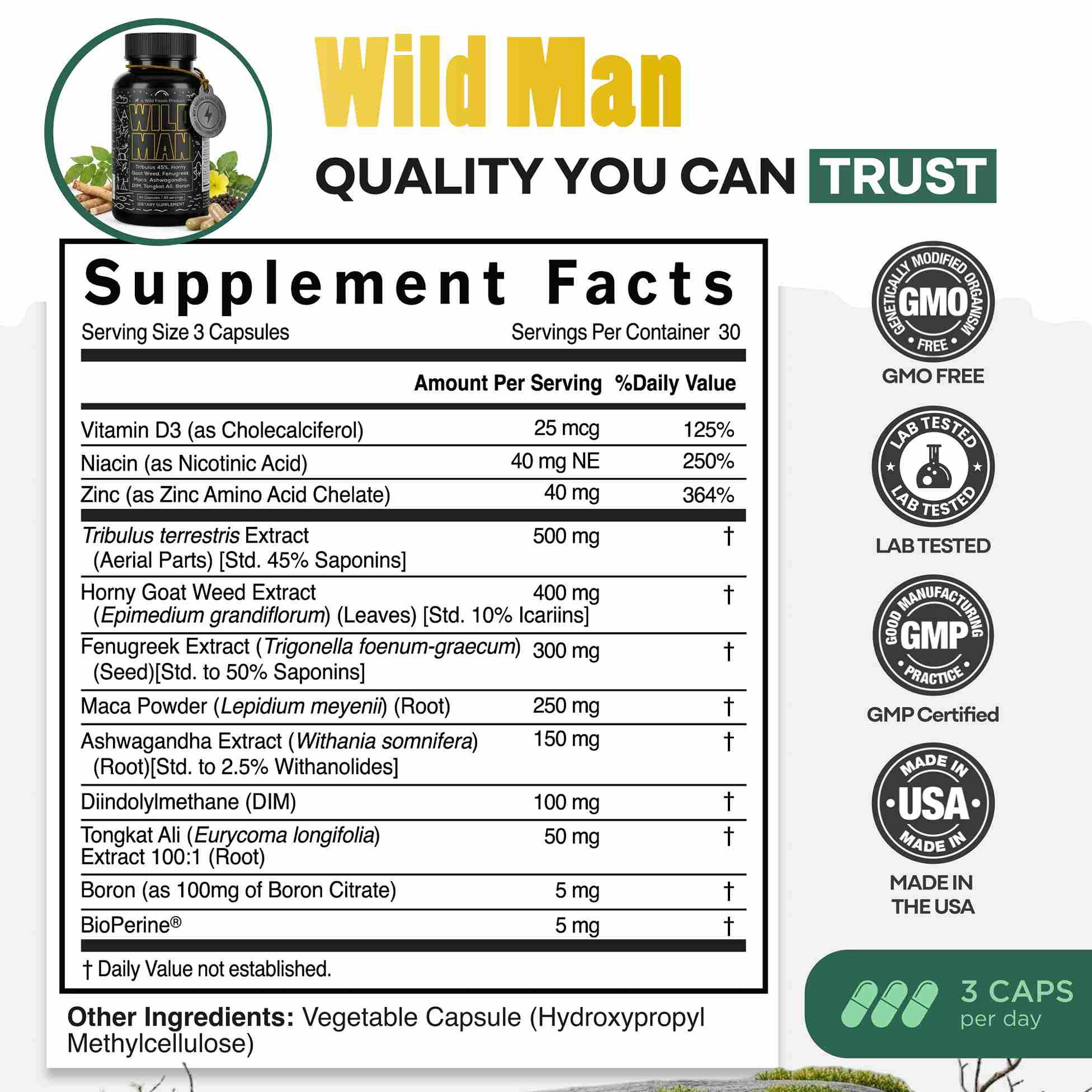 Wild Man Bundles: Natural Strength & Performance Bundle - Image 8