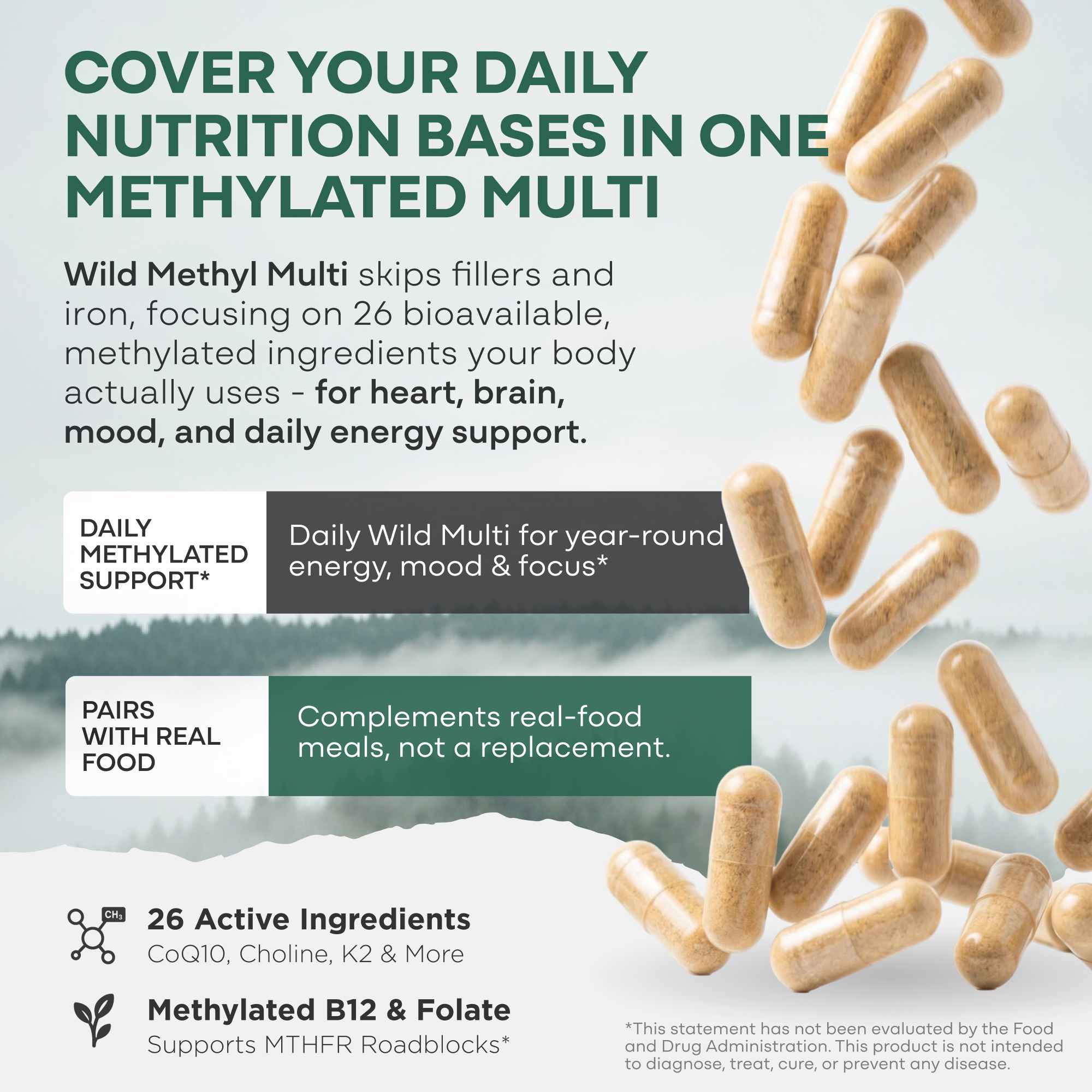Methylated Whole Food Multivitamin - Image 3