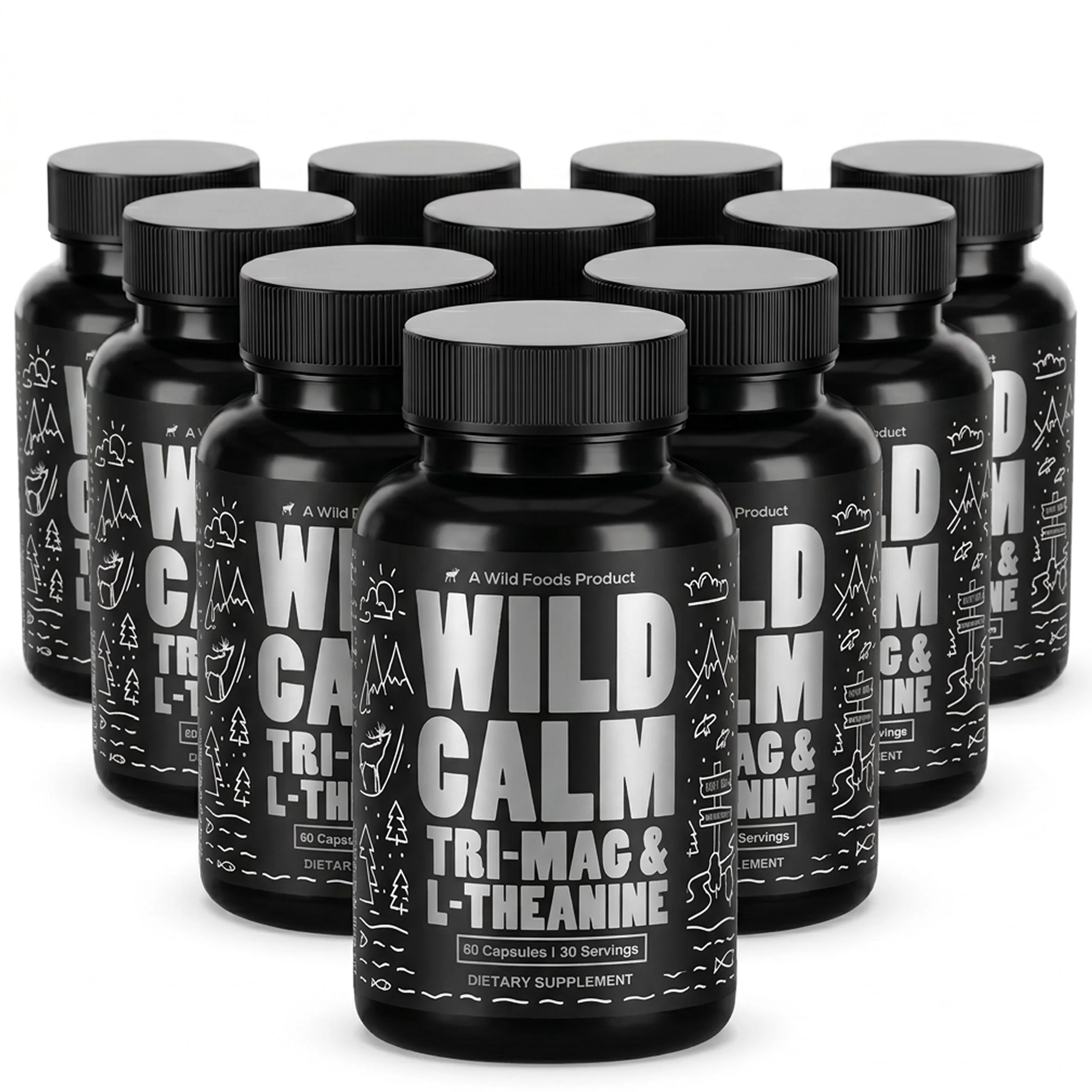 Wholesale of 10 - Tri-Mag with L-Theanine