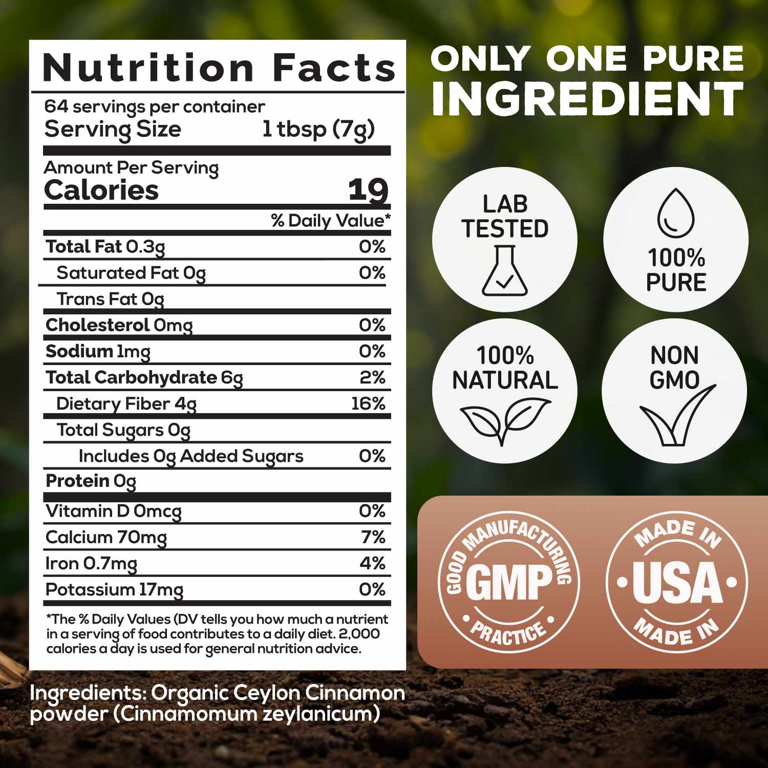Wholesale of 10 - Ceylon Cinnamon Powder Organic - Image 3