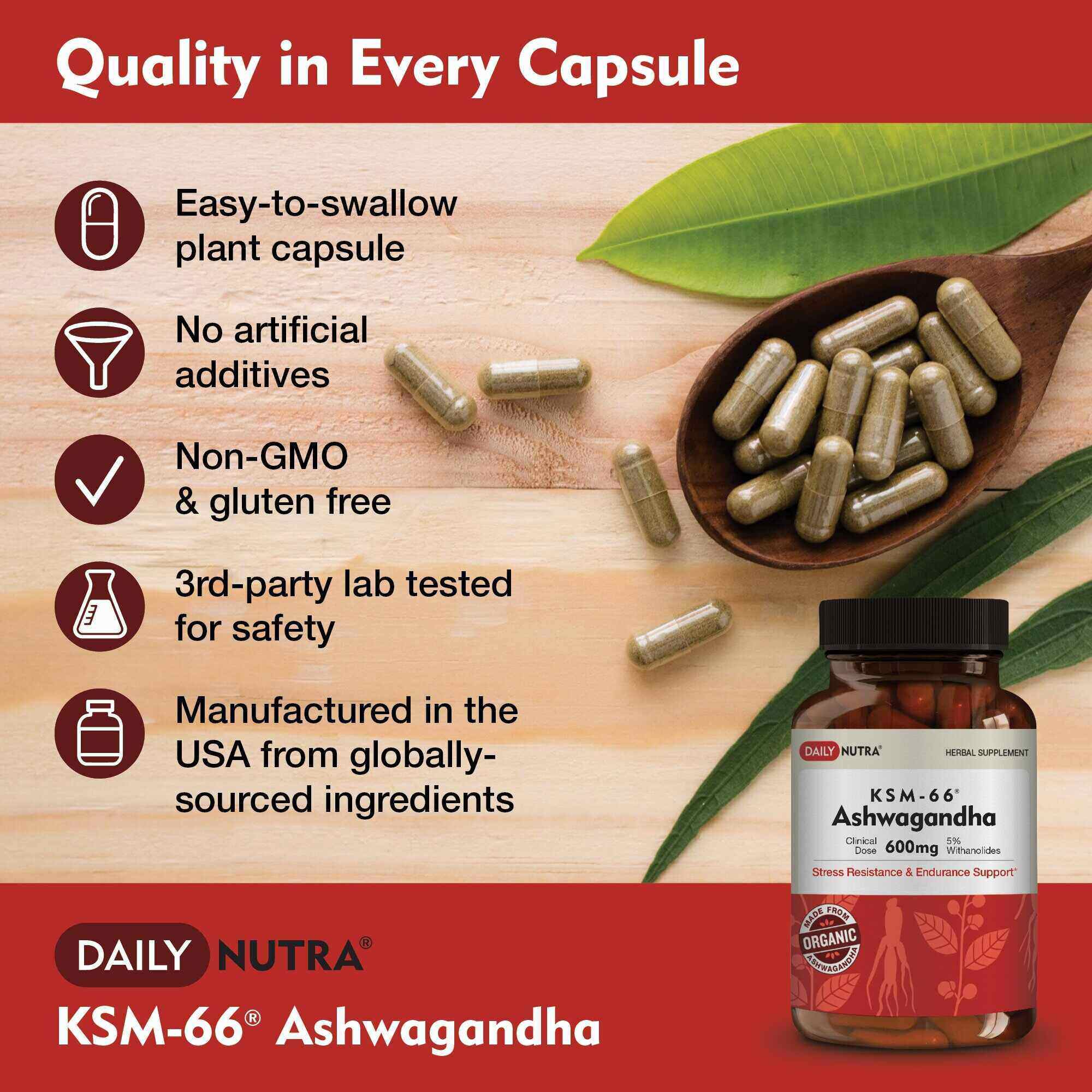 Wholesale of 10 - Daily Nutra KSM-66 Ashwagandha 60c - Image 5