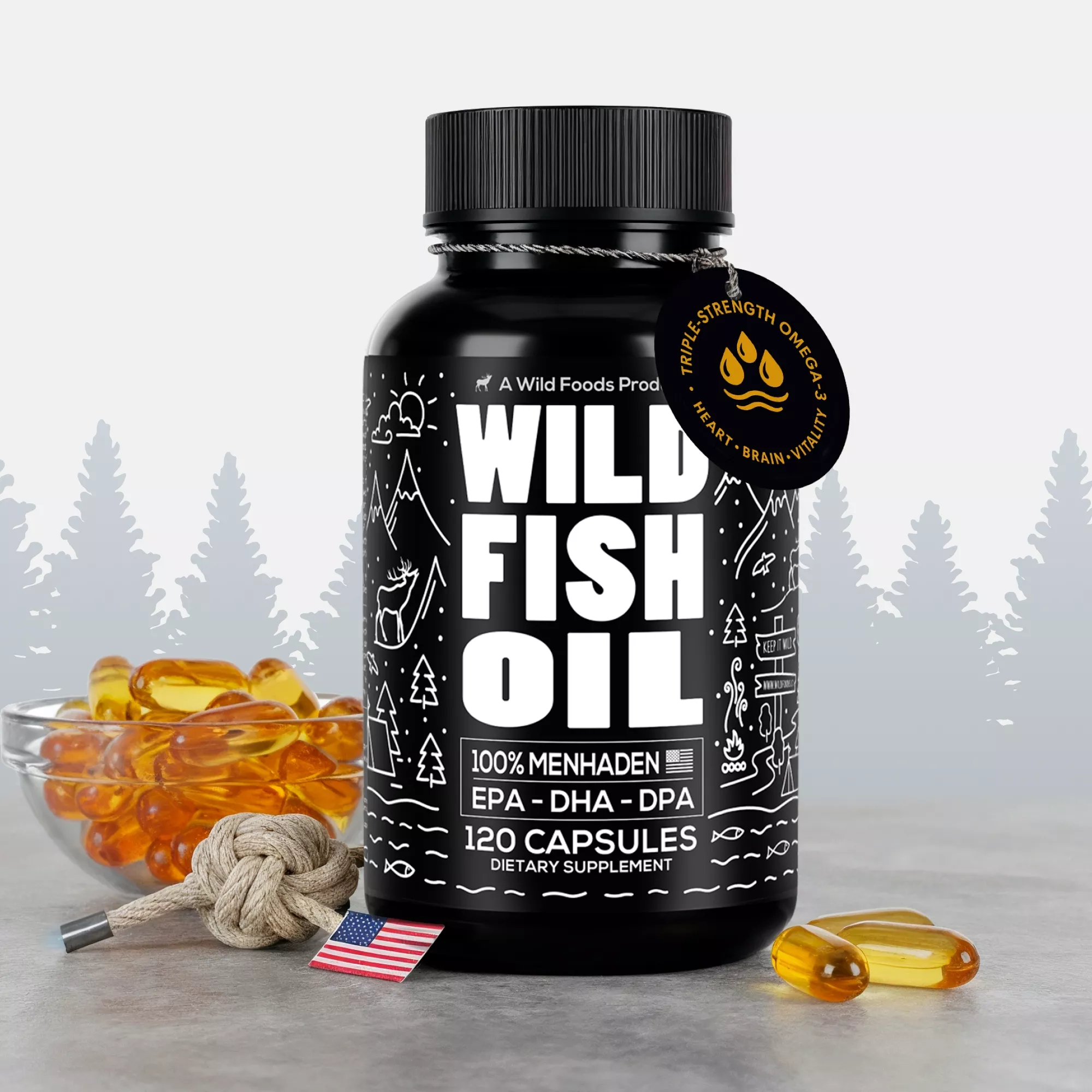 Wholesale of 10 - Wild Fish Oil, Omega-3 DHA, EPA, DPA, TG Form - Image 9