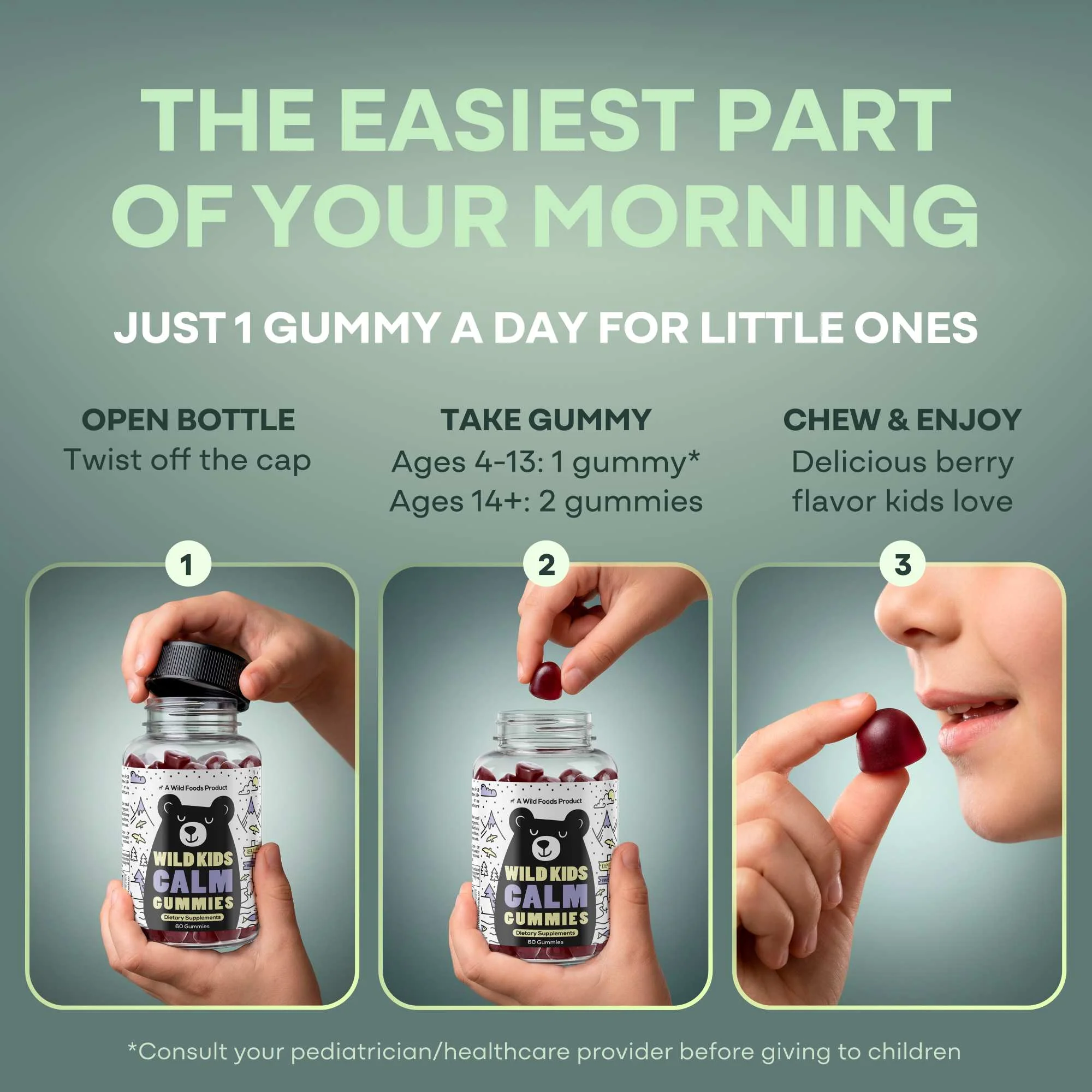 Wild Kids Calm Gummies – Supports Calm & Restful Sleep - Image 8