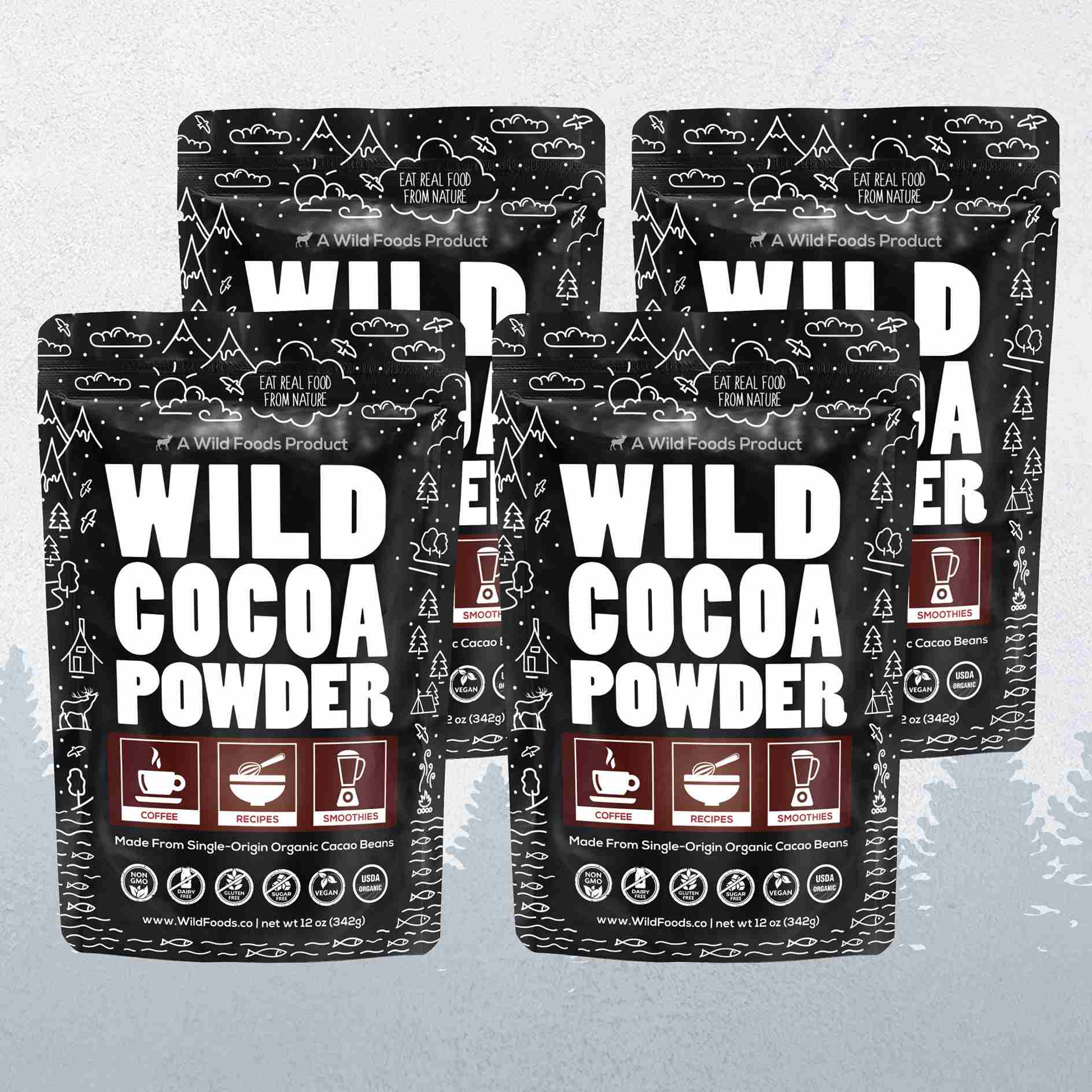 Cocoa Powder, 57 servings - Single-Origin Antioxidant - Image 11