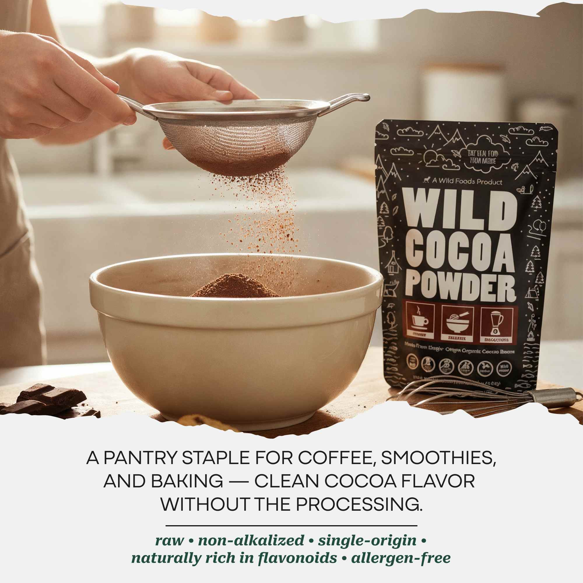 Cocoa Powder, 57 servings - Single-Origin Antioxidant - Image 6