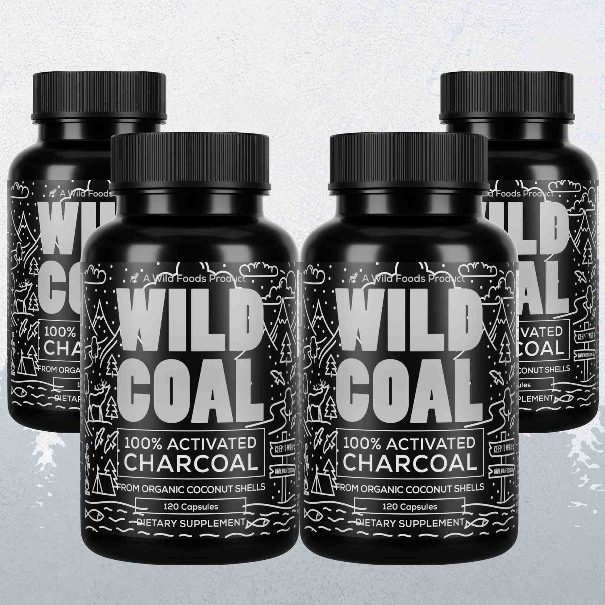 Activated Charcoal Capsules, 60 servings - Made from 100% Organic Coconuts - Image 10