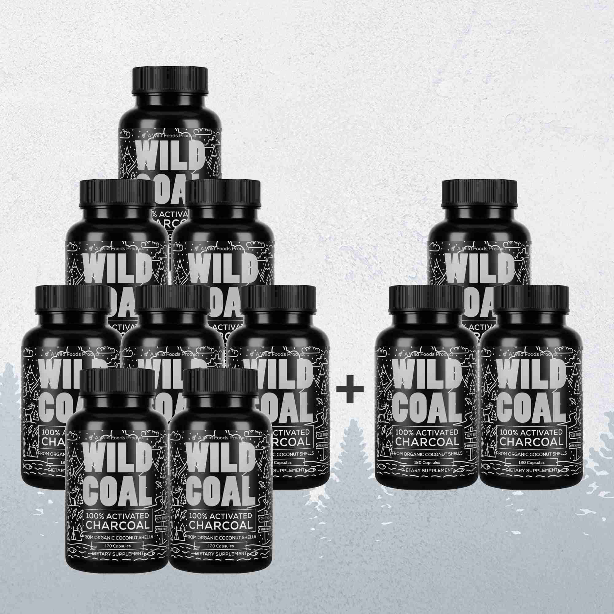 Activated Charcoal Capsules, 60 servings - Made from 100% Organic Coconuts - Image 12
