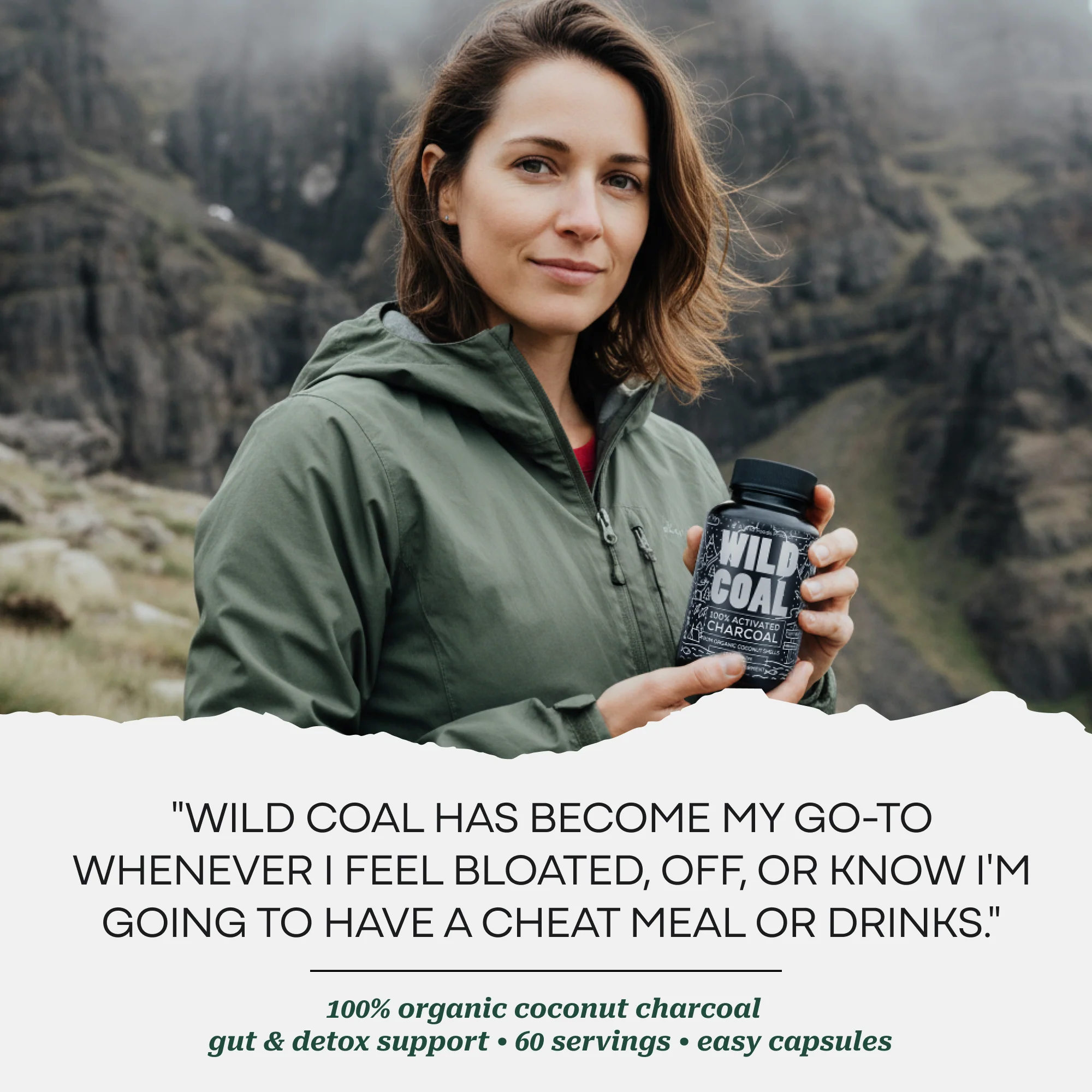 Activated Charcoal Capsules, 60 servings - Made from 100% Organic Coconuts - Image 6