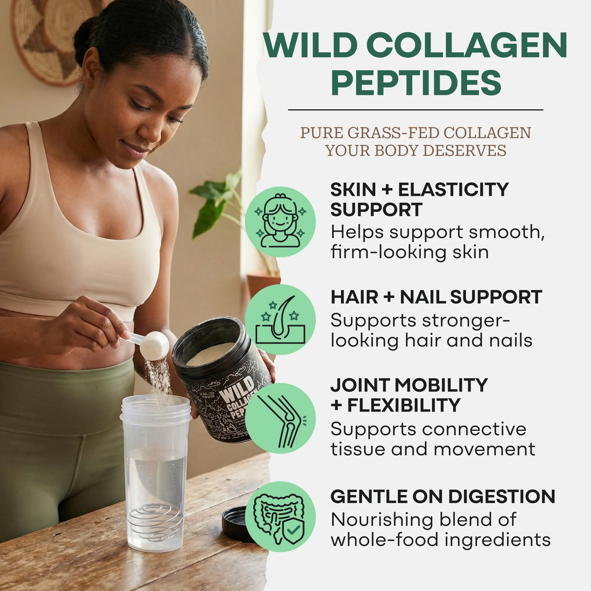 Wholesale of 10 - Wild Collagen Peptides Powder, 16oz - Image 3