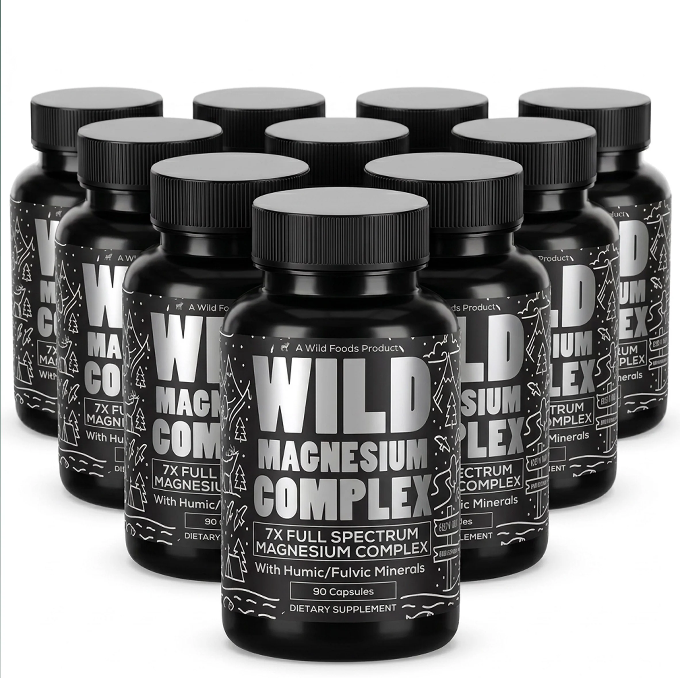 Wholesale of 10 - Wild Magnesium Complex - 7x Forms