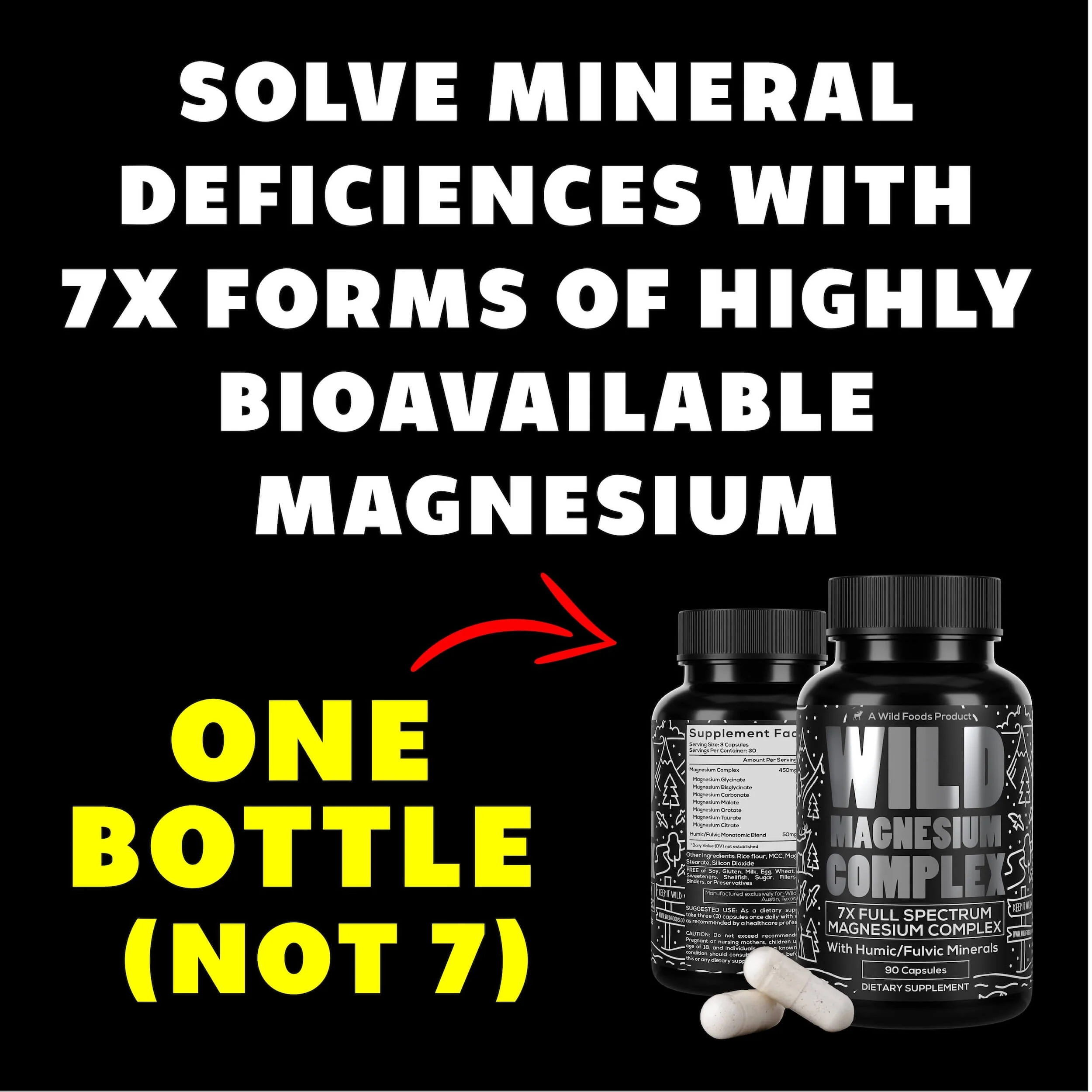 Wholesale of 10 - Wild Magnesium Complex - 7x Forms - Image 4