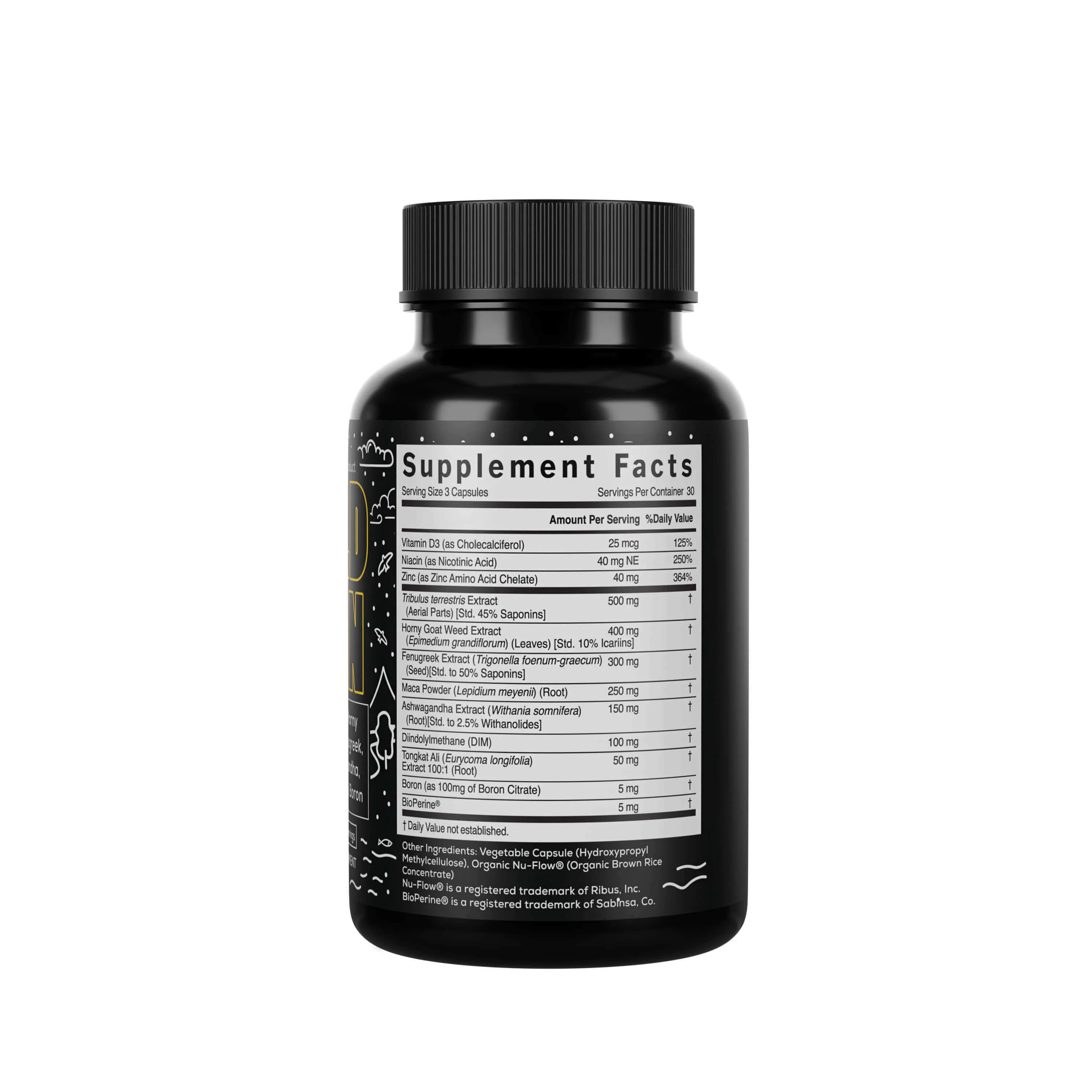 Wholesale of 10 - Wild Man Men's Herbal Hormone Stack - Image 4