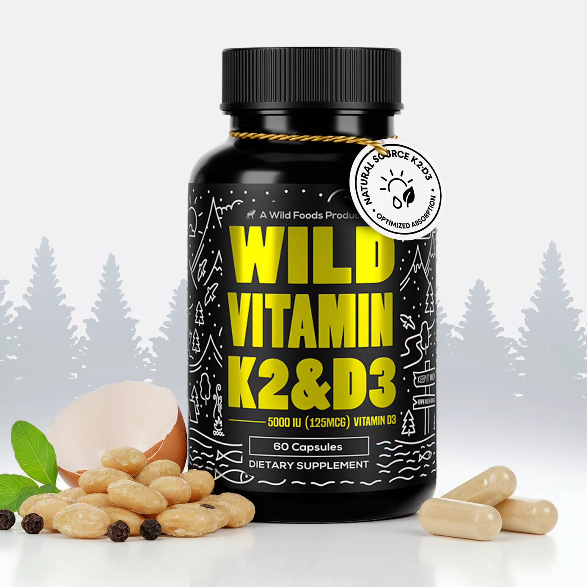 Wholesale of 10 - Wild Vitamin K2 & D3 - Image 2