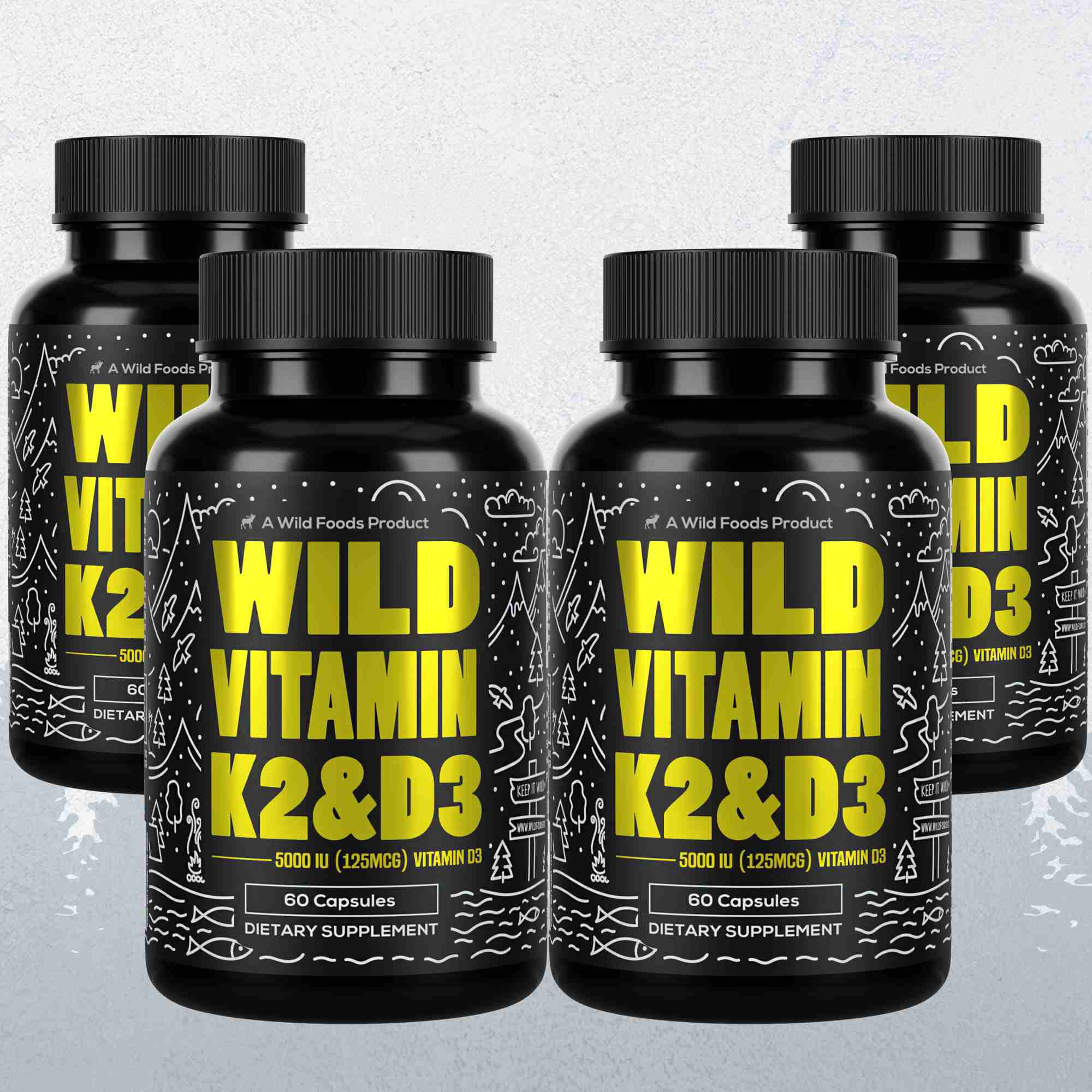 Vitamin K2 (MK-7) & Vitamin D3 (5000 IU) & Black Pepper Extract - Image 10
