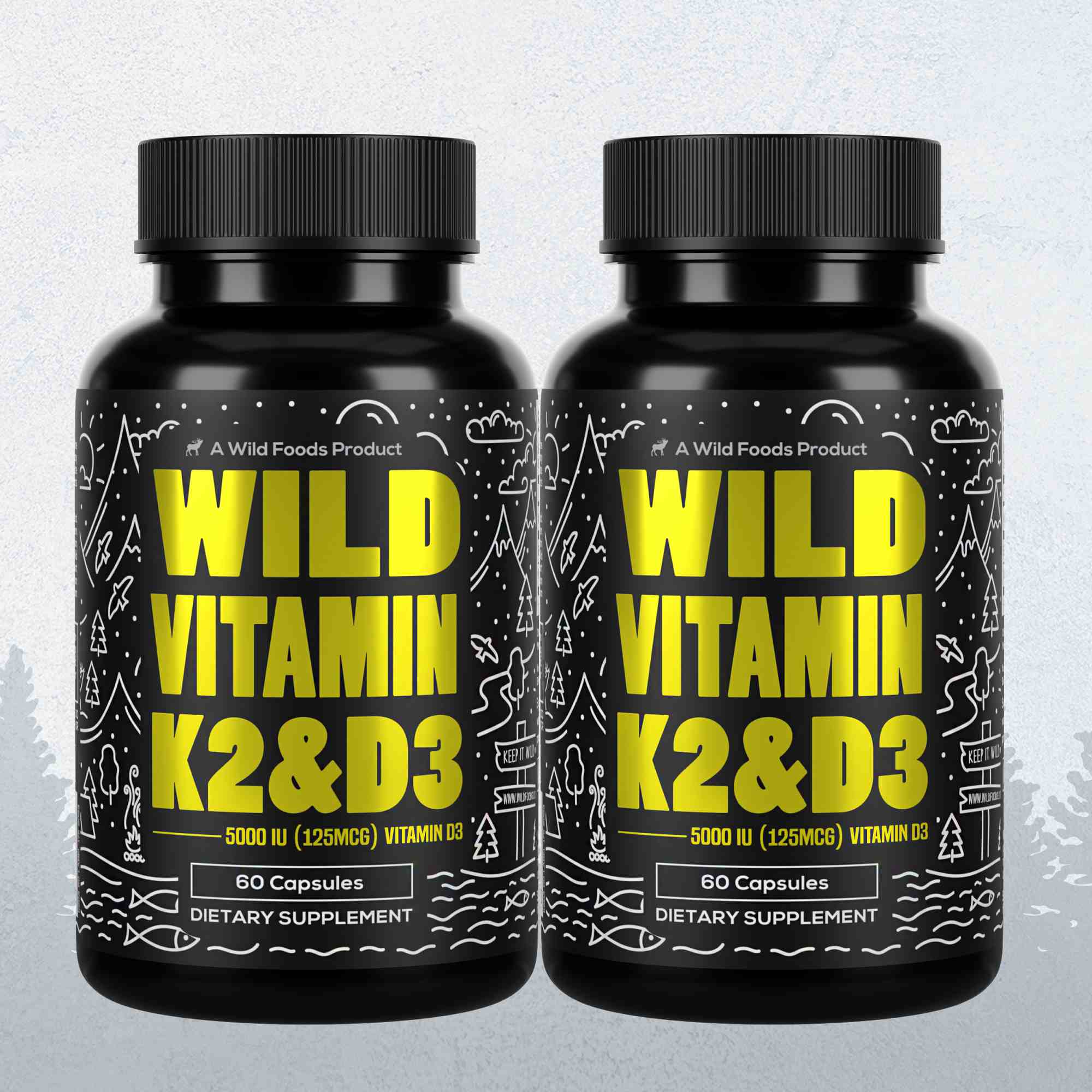 Vitamin K2 (MK-7) & Vitamin D3 (5000 IU) & Black Pepper Extract - Image 8